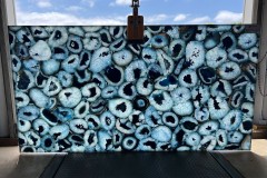 Agate Blue Giant Polished Backlit Agate Blue Giant Polished Backlit